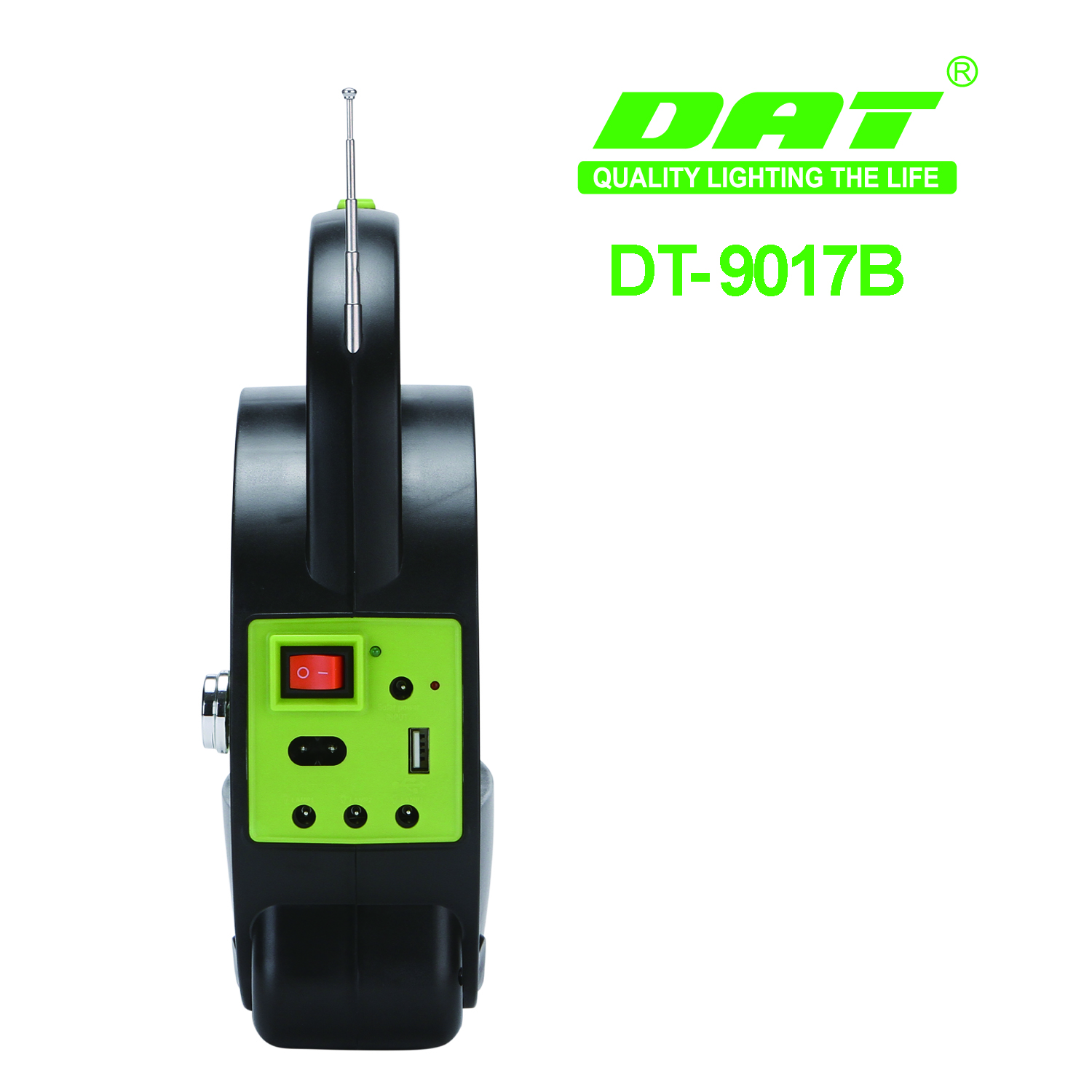 DT-9017B太阳能照明小系统户外照明灯野营灯带蓝牙MP3收音机功能可应急充电详情图5