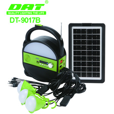 DT-9017B太阳能照明小系统户外照明灯野营灯带蓝牙MP3收音机功能可应急充电