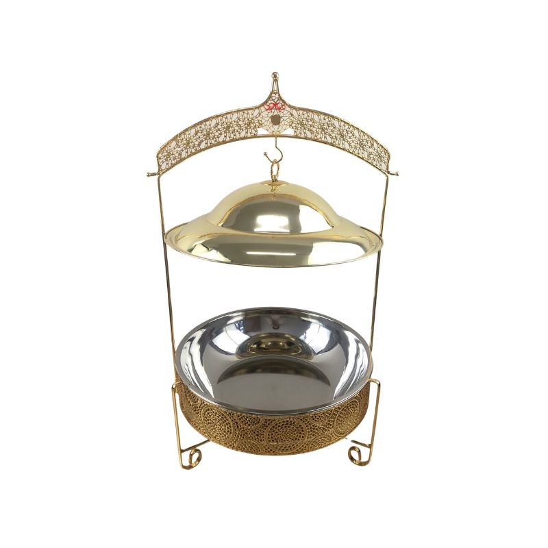 DF99372 Buffet stove thickened hook dinner stove Solid liquid alcohol stove DF Trading House Item Picture