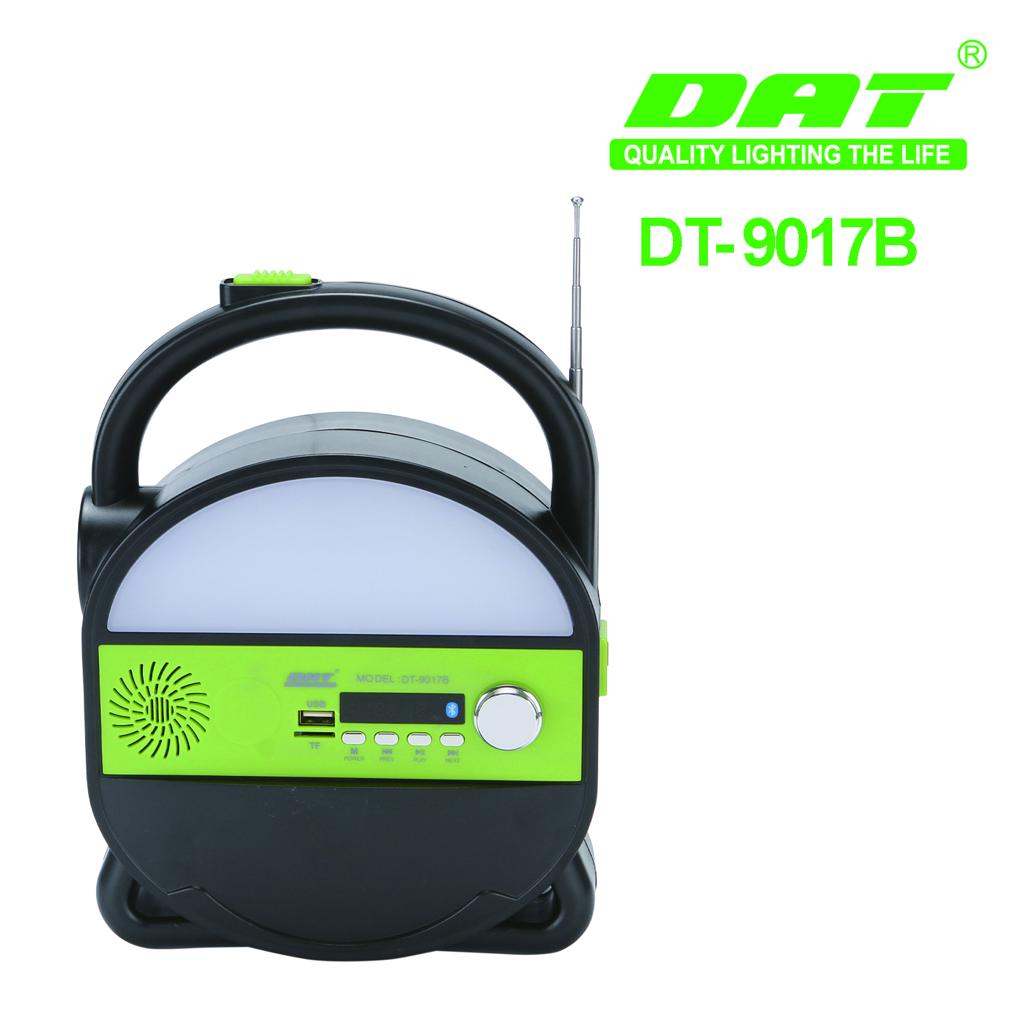 DT-9017B太阳能照明小系统户外照明灯野营灯带蓝牙MP3收音机功能可应急充电详情图3