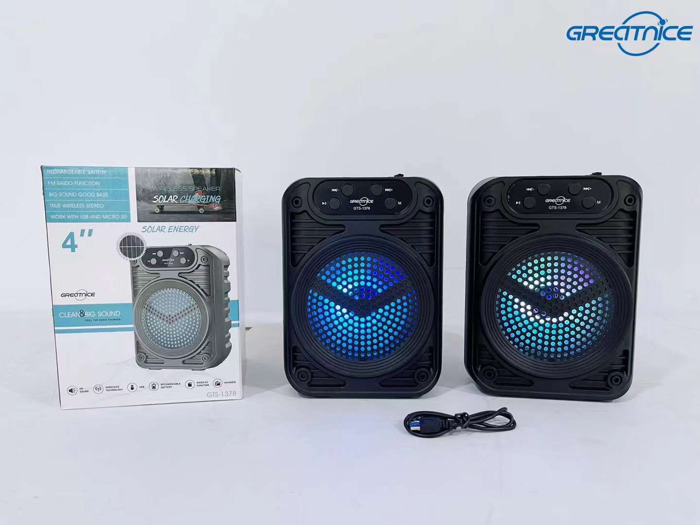 GTS-1378 4 "series portable speaker Bluetooth wireless speaker radio