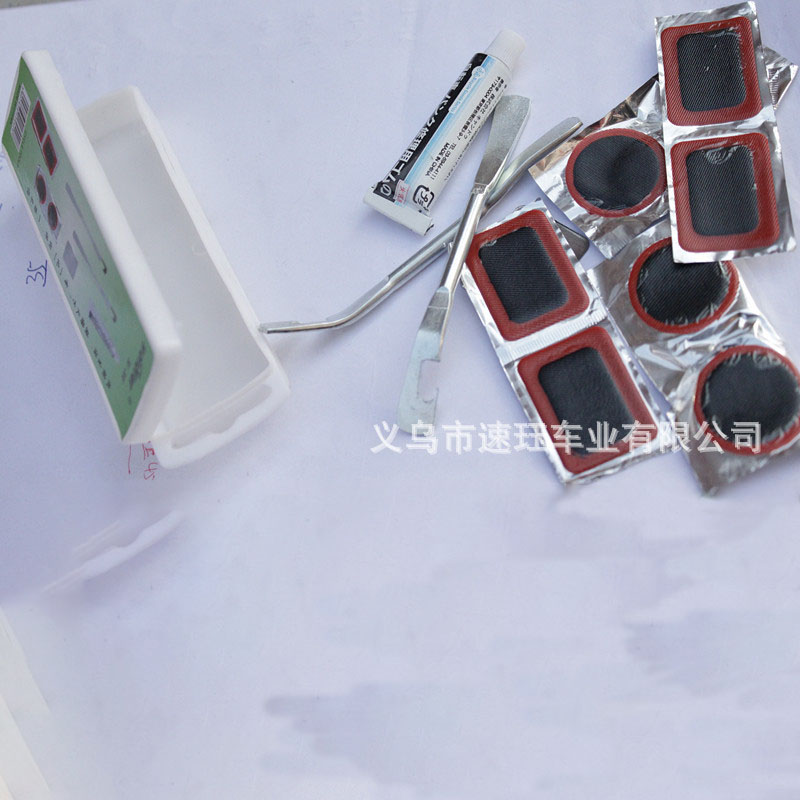 自行车补胎工具 补胎工具盒装 维修工具套装盒 //s 补胎盒S67-01详情2