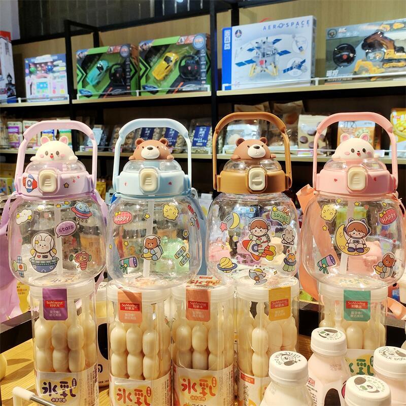 High-appearation-level big-bellied cups, cute children's cups, and student drinking cups details Picture