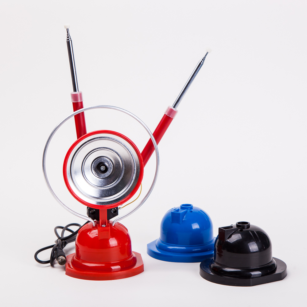 Factory direct sales of indoor antenna aluminum discs, double-disc TV antennas, customization supported details Picture