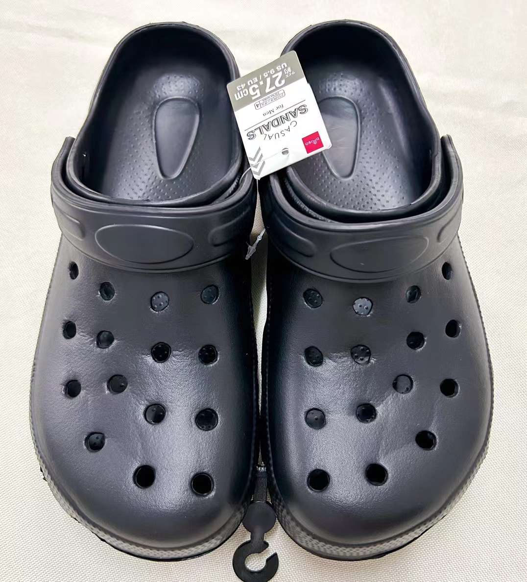 Men's Crocs Garden Shoes In Stock Specification drawing