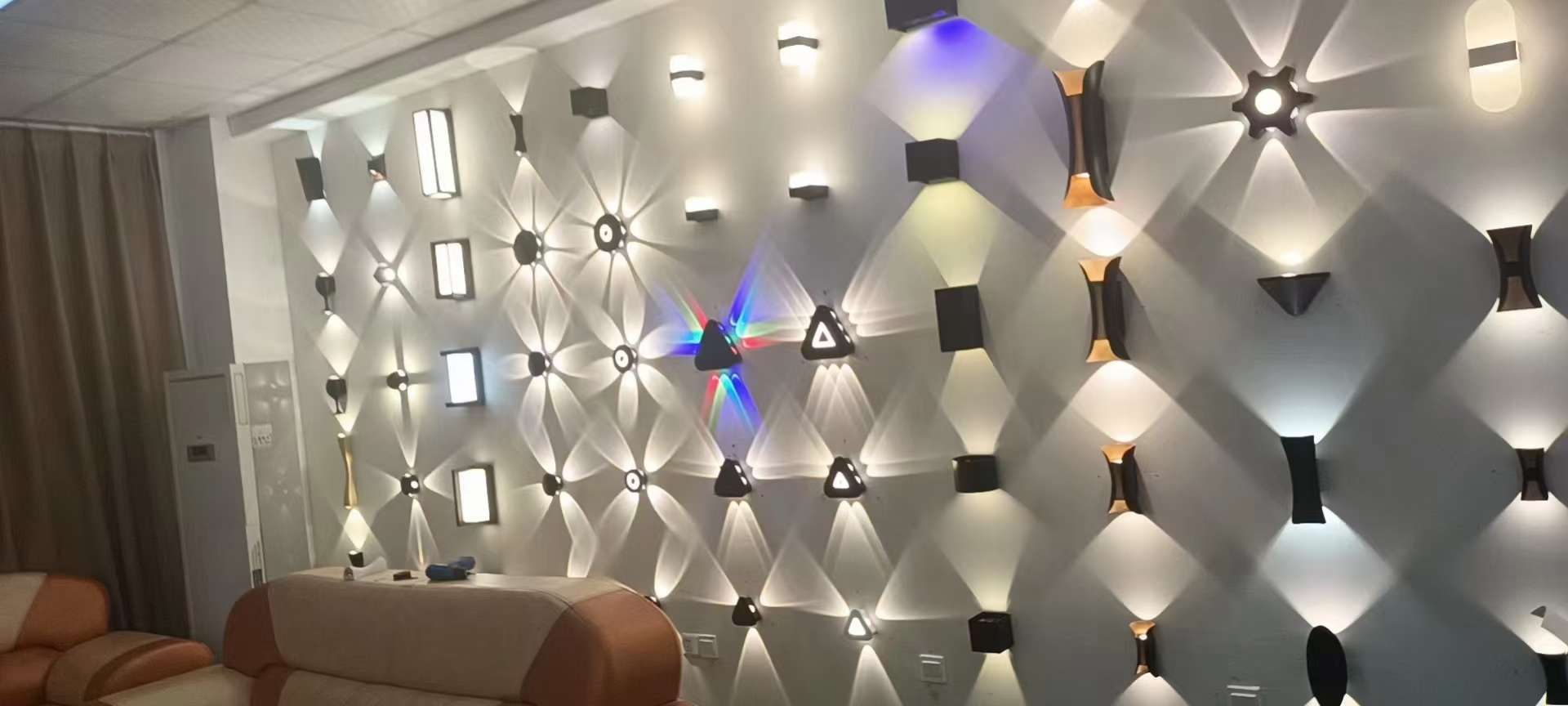 Led Cross Wall Light Application Scenario