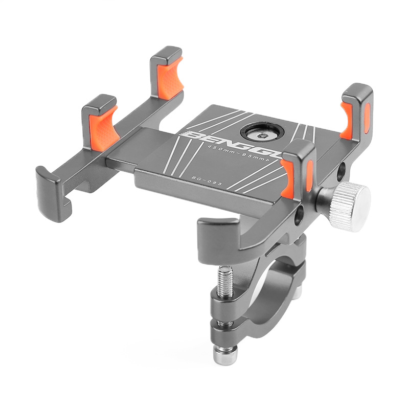 093 soporte de teléfono de aleación de aluminio rotativo montaña aleación de aluminio soporte de teléfono de bicicleta única soporte de clip de teléfono batería eléctrica navegación de motocicleta soporte de teléfono Specification image