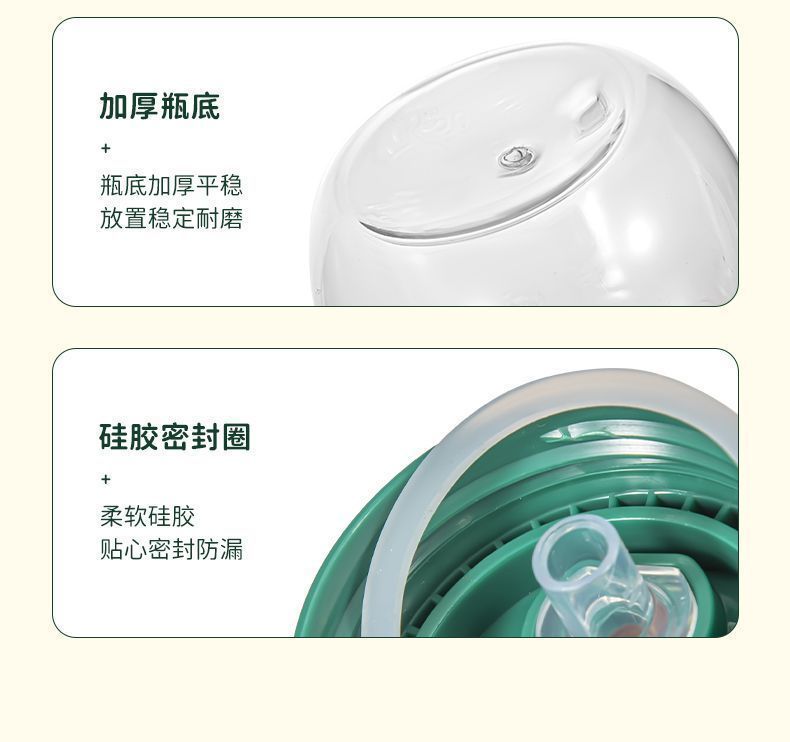 New baby drinking cup, children's water cup, kindergarten straw cup, portable plastic straw drinking cup, anti-choking undefined