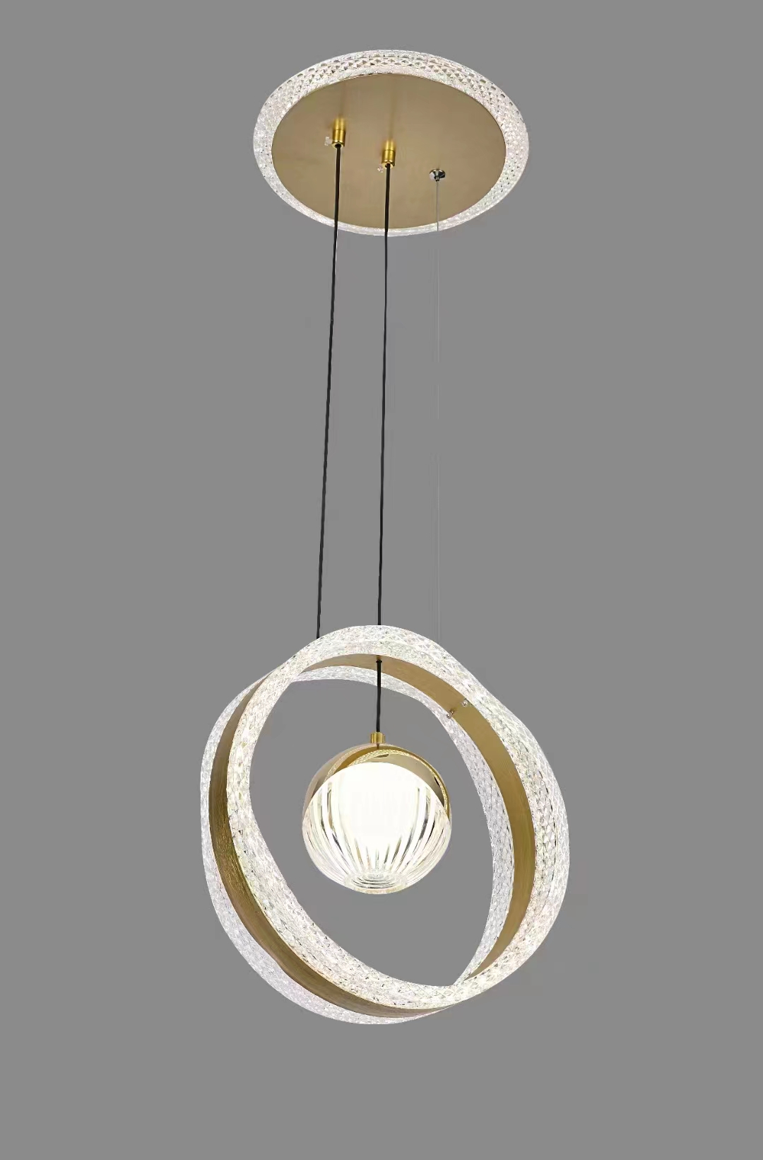 Led Heart-Shaped Lamp Dining Chandelier Light Luxury Living Room Lights Application Scenario
