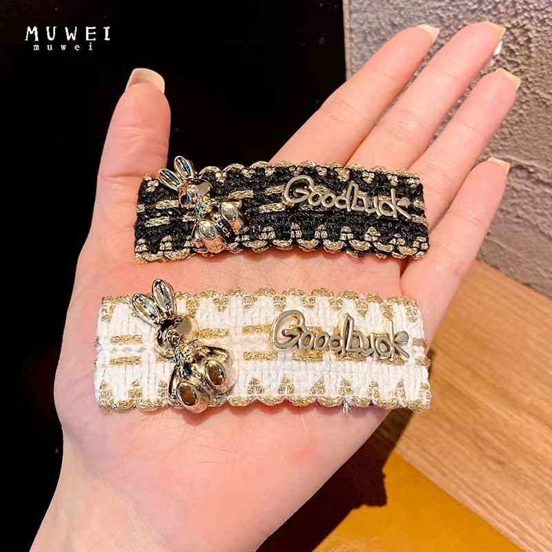 French vintage hairpin accessories Girly side clip bangs Clip accessories Custom accessories