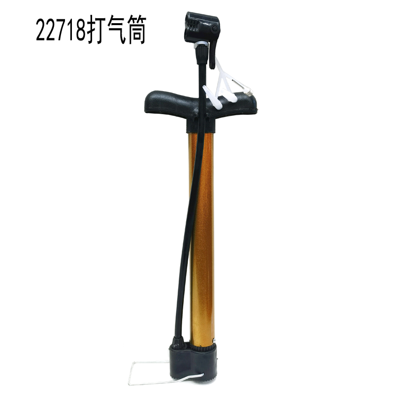 22718 Bicycle pump Electric motorcycle mountain bike high pressure pump portable bicycle small floor mini pump