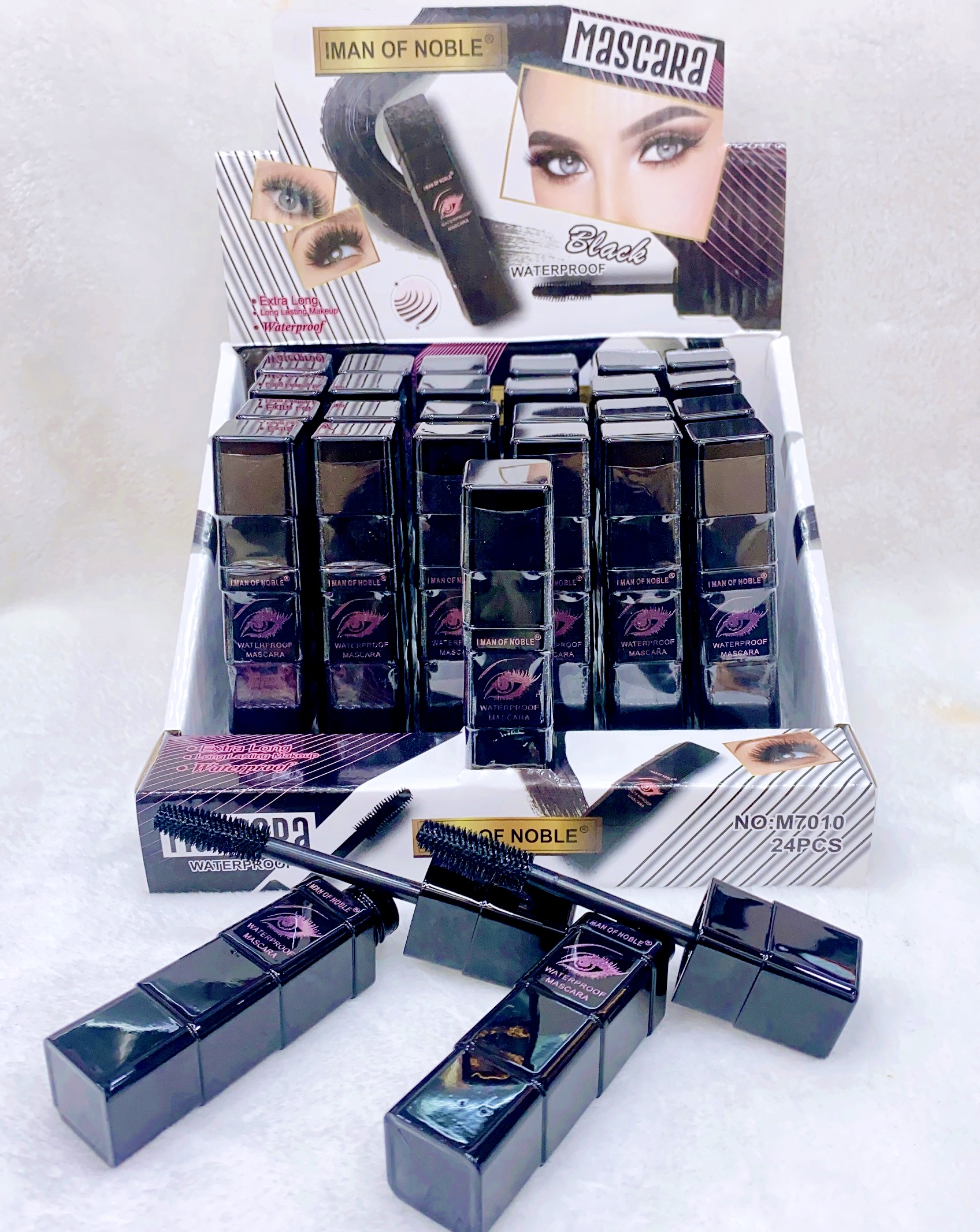 IMAN OF NOBLE Cross-border 2023 new Mascara 24 hours hold makeup Curling single shrink upscale thumbnail
