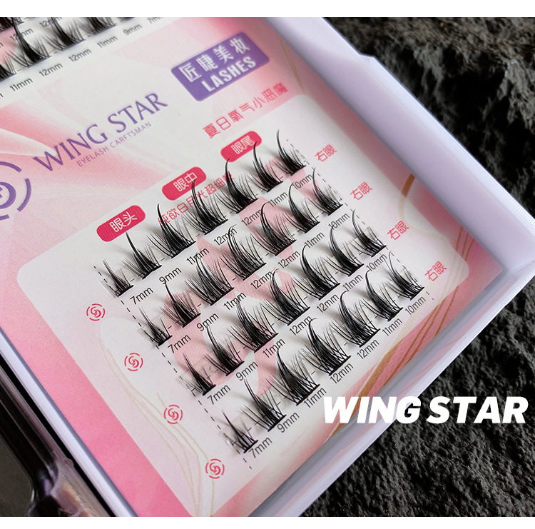 WS纯欲小恶魔白月光假睫毛分段式纯欲小恶魔新懒人三部曲8排细梗详情14