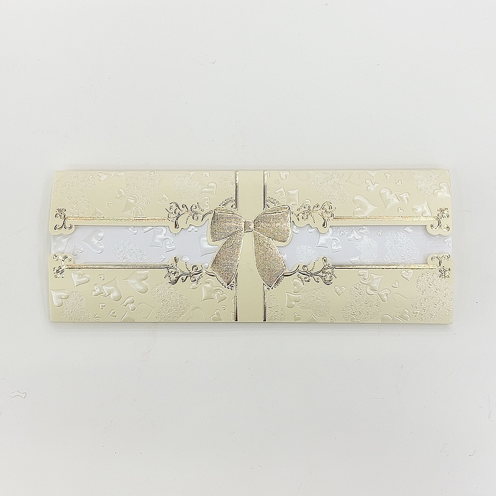 Foreign trade for custom bows hot stamping love letterpress beautiful long greeting cards wedding invitations invitations invitations wholesale