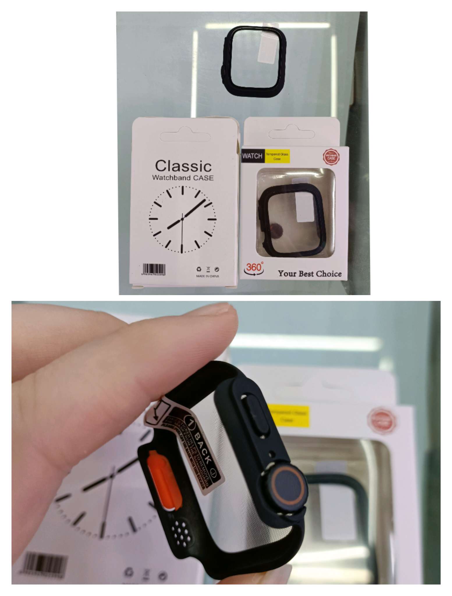Seconds Change Watch PC case Apple Watch case