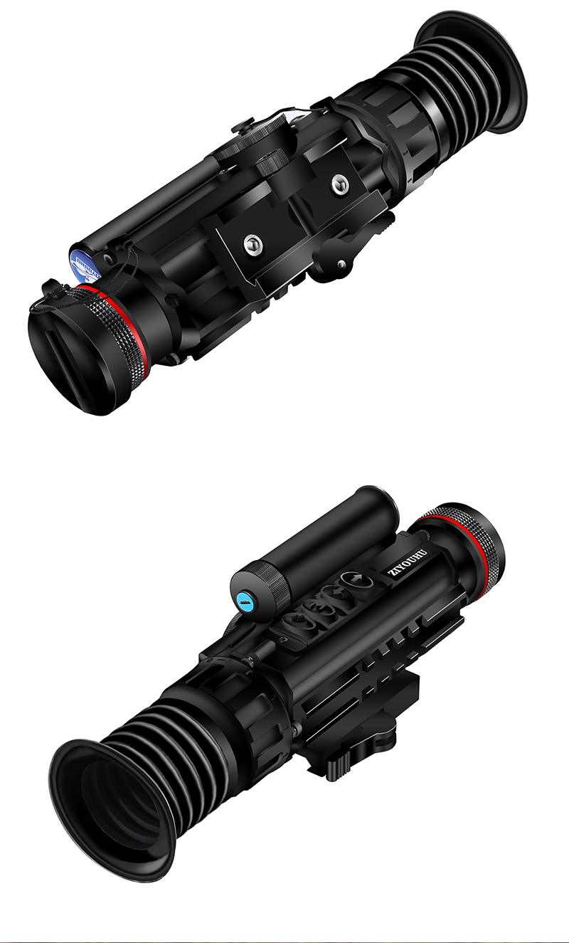 The Free Tiger TGS-30 thermal imaging night vision device features infrared monocular night vision goggles with crosshair hot spot tracking pic 21
