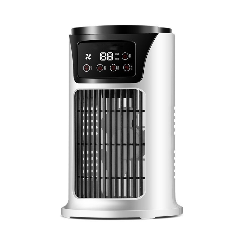 新款小型家用冷风扇桌面静音加水制冷风机移动空调扇冷风机 USB直插款详情10
