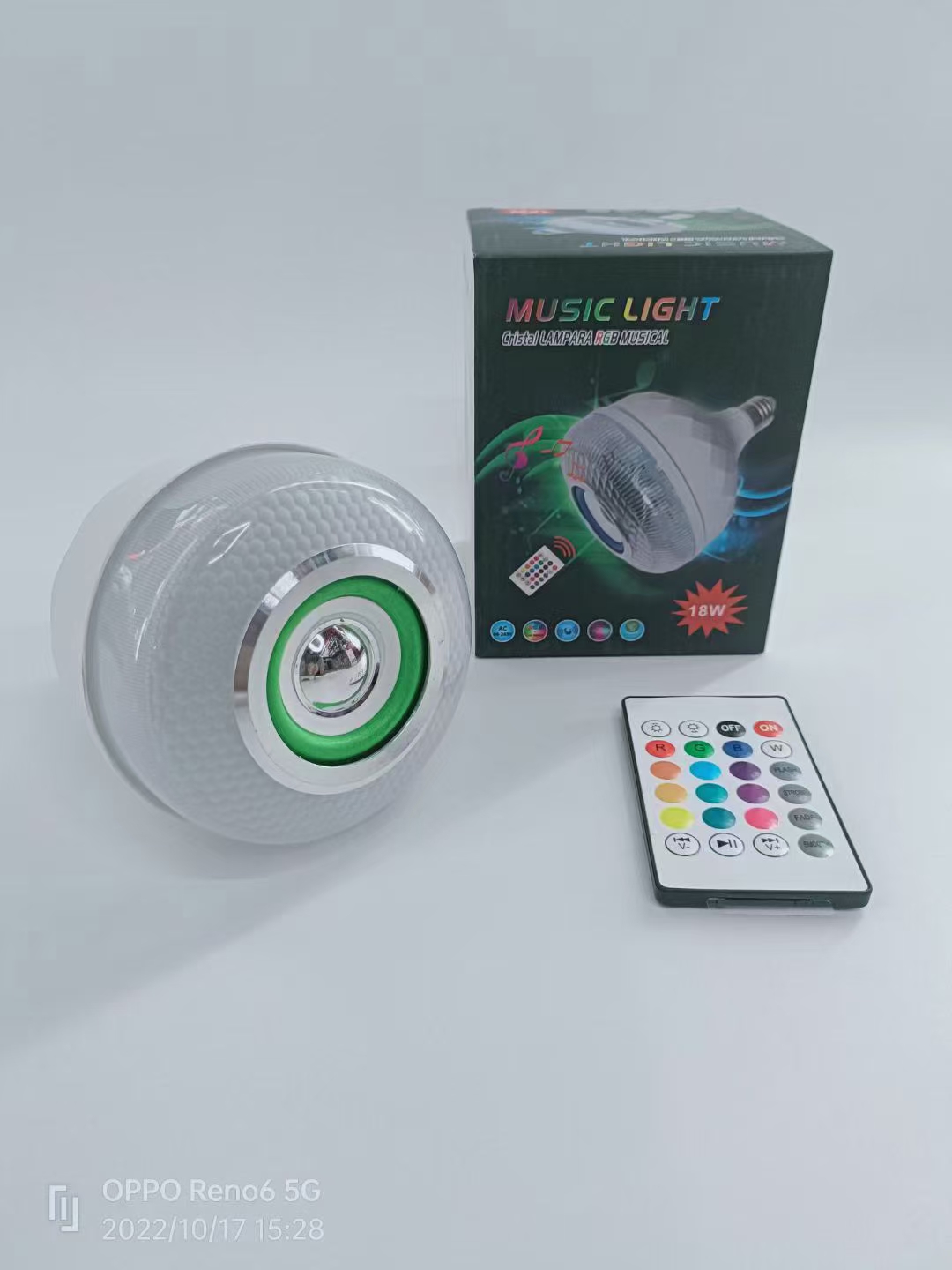 Led Bluetooth Light Bulb Bluetooth Diamond details Picture