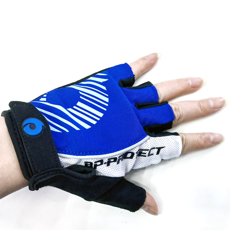 230411 conducta guantes de medio dedo guantes de ciclismo ciclismo deporte guantes de corte medio estilo fino antideslizante pesca guantes de medio dedo guantes de dedos cortos Item Picture