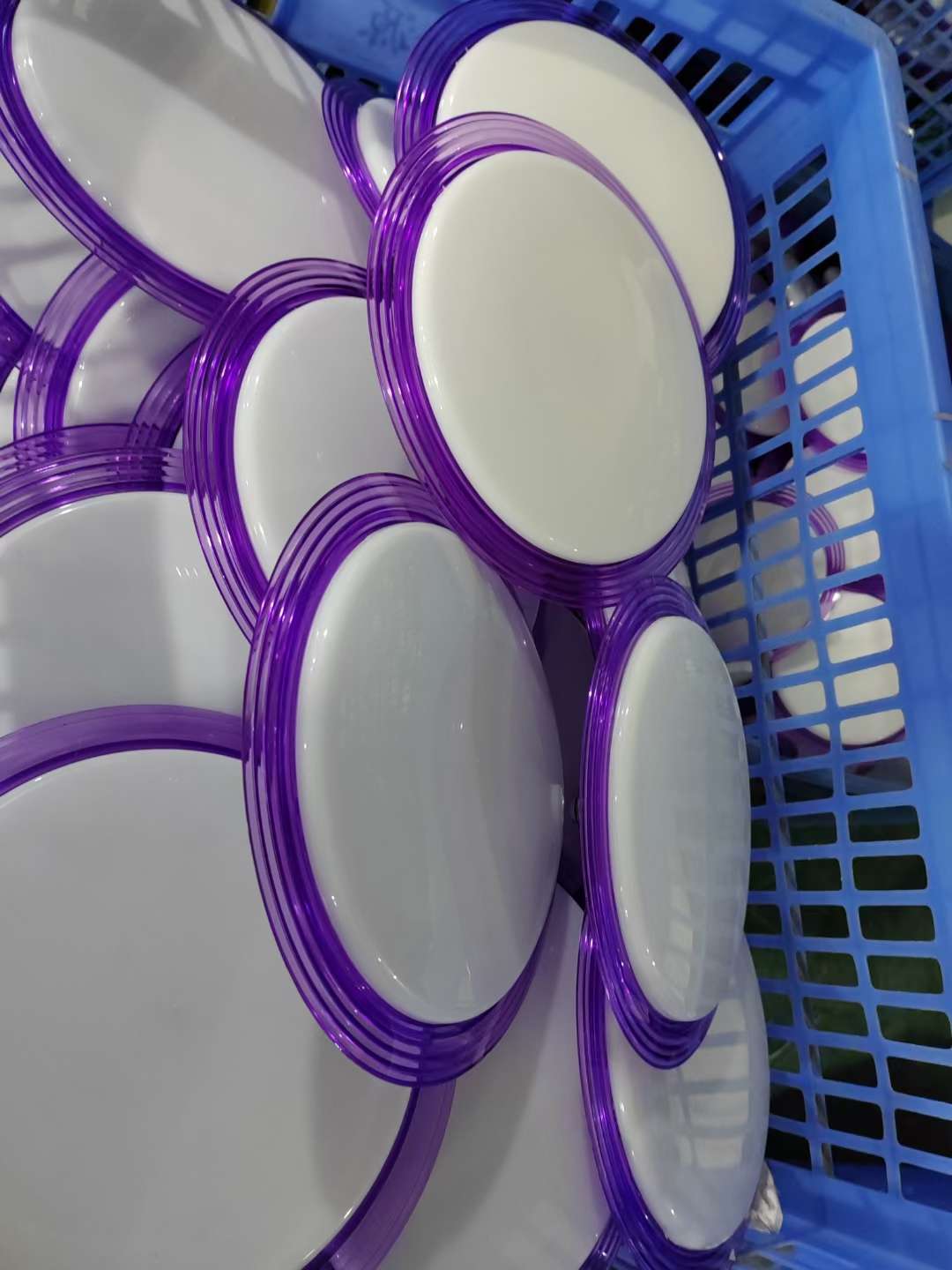 Led Square Color Saucer Round Saucer Specification drawing