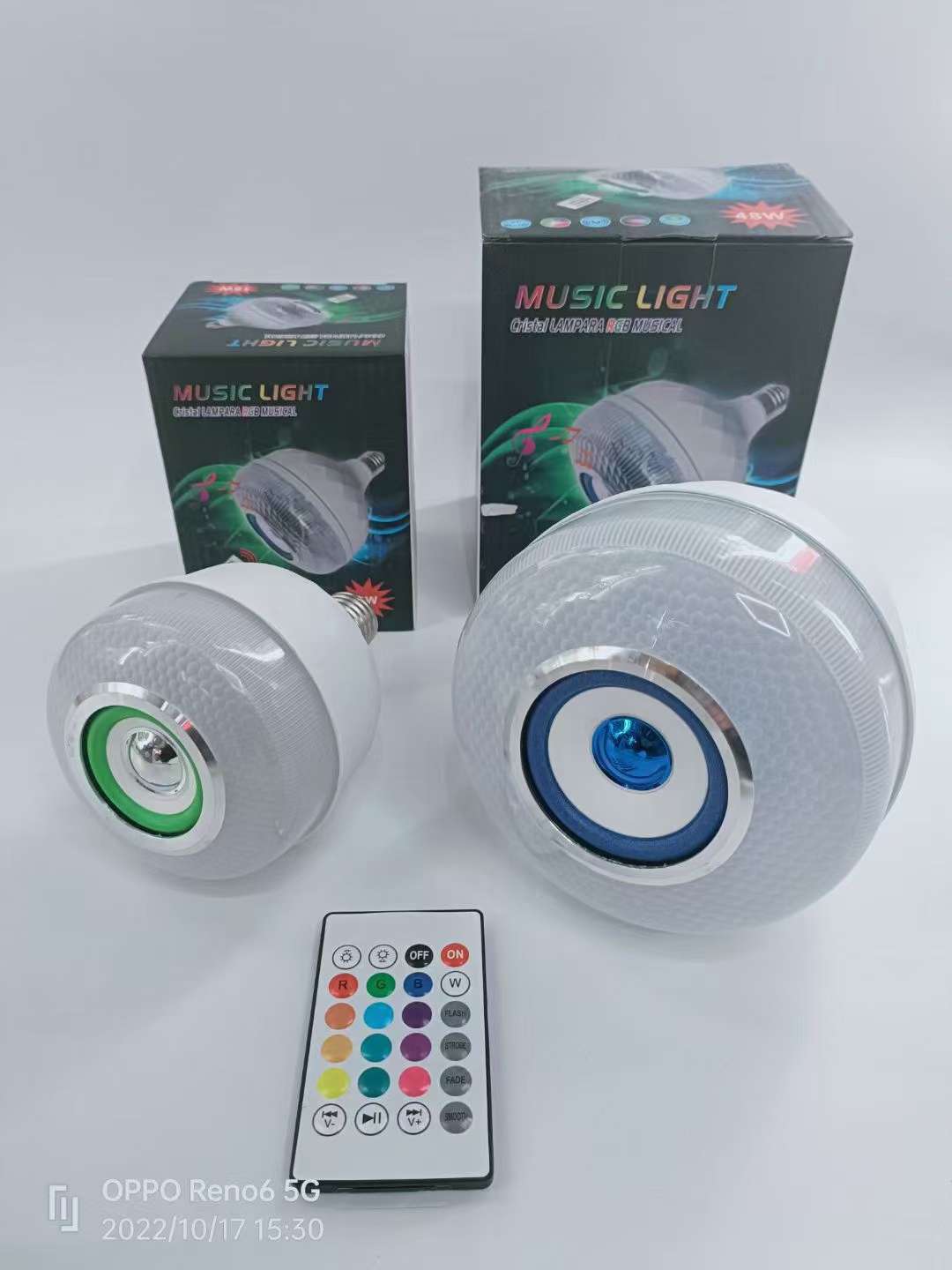 Led Bluetooth Light Bulb Bluetooth Diamond details Picture