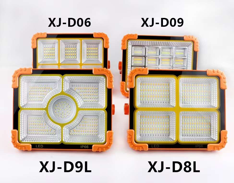 Led Solar Outdoor Portable Camping Light Aluminum Led Emergency Light details Picture