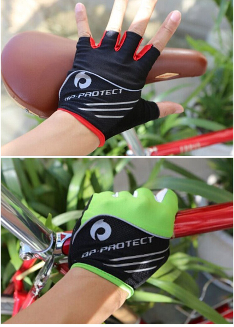 230409 Half-finger gloves, cycling gloves, cycling sports half-finger gloves, thin anti-slip fishing half-finger gloves, short finger gloves pic 7