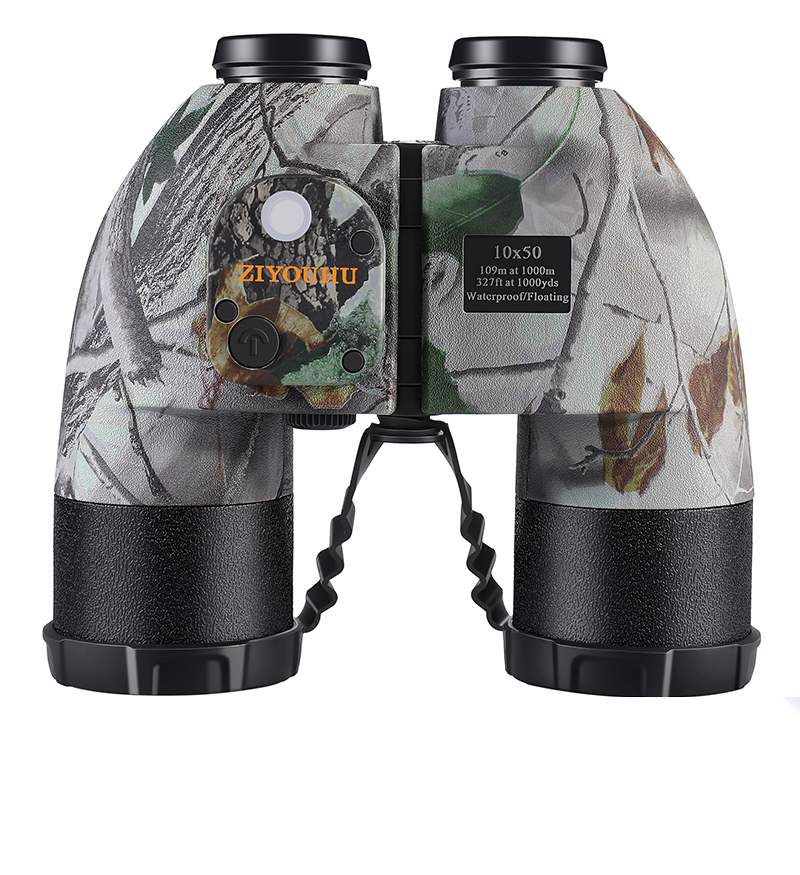 Free Tiger Navigation 10x50 Telescope, High Magnification, High Definition, Military night vision navigation Distance measurement Compass, Waterproof Telescope glasses pic 23
