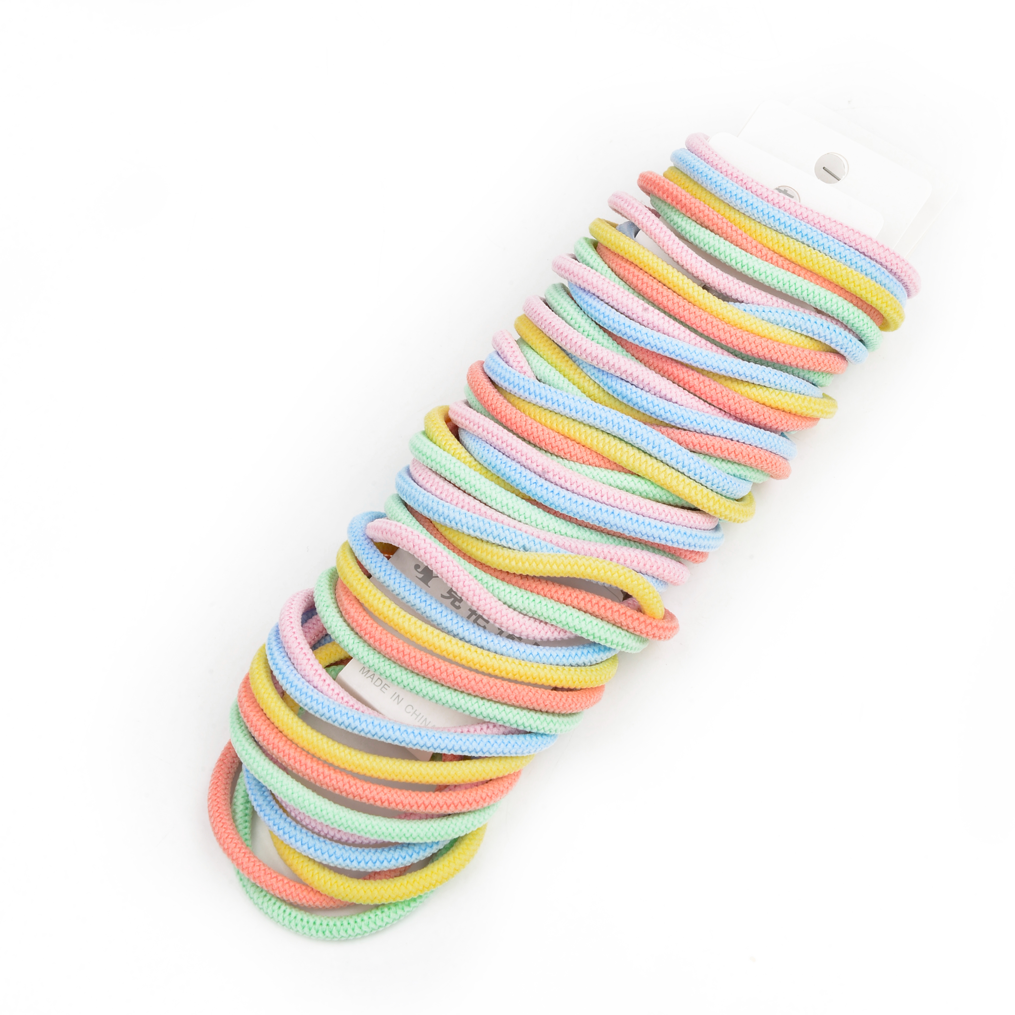 Korean Head Rope Basic Hair Rope Hair Circle Color Hyuna Hair Elastic Band Cute Simple Specification drawing