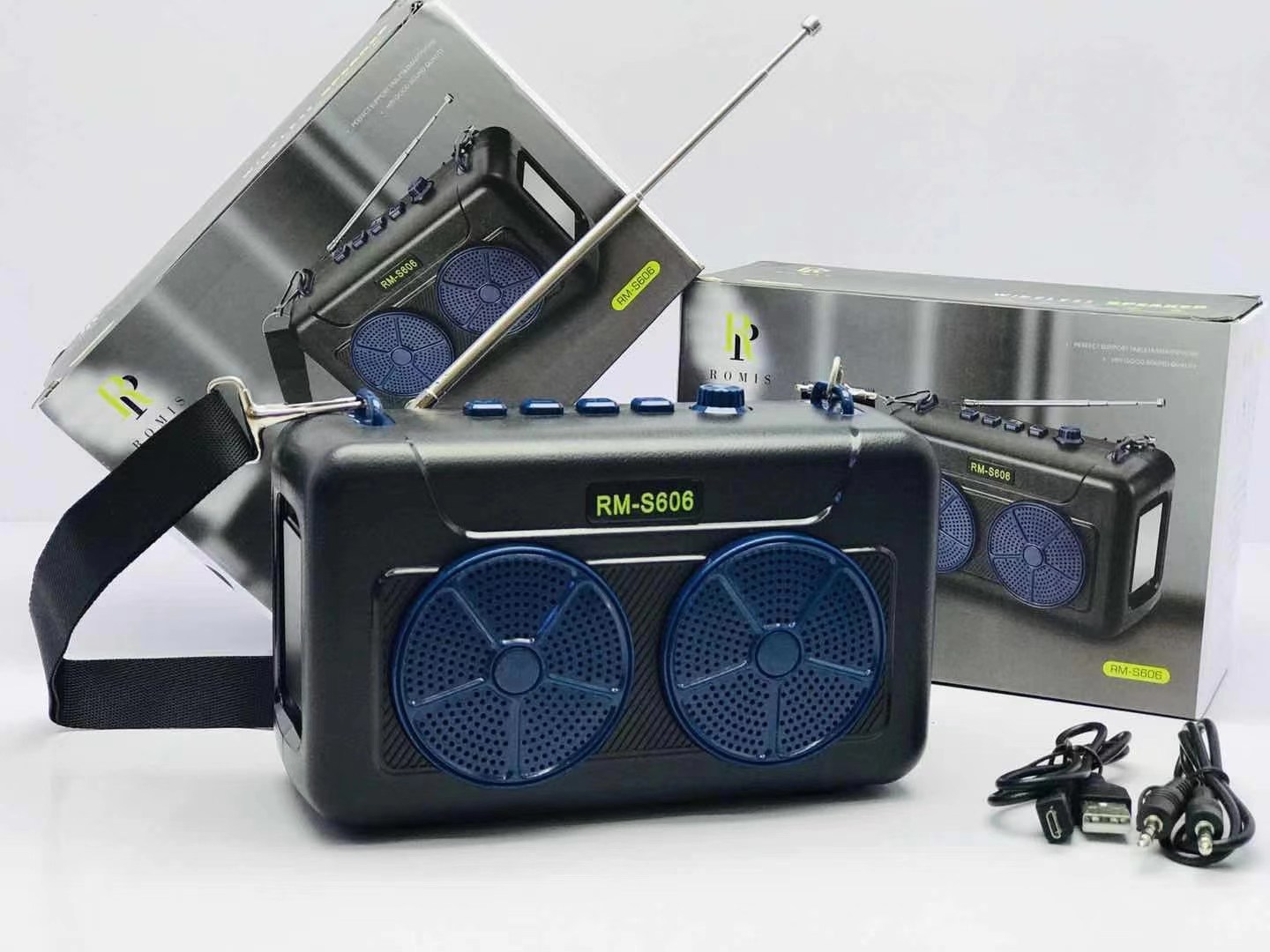 RM-S606系列便携式音箱蓝牙无线音响收音机详情2
