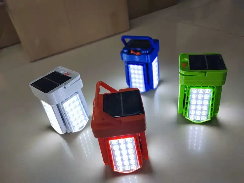 Led Solar Camping Lights Emergency Lights Folding Lights