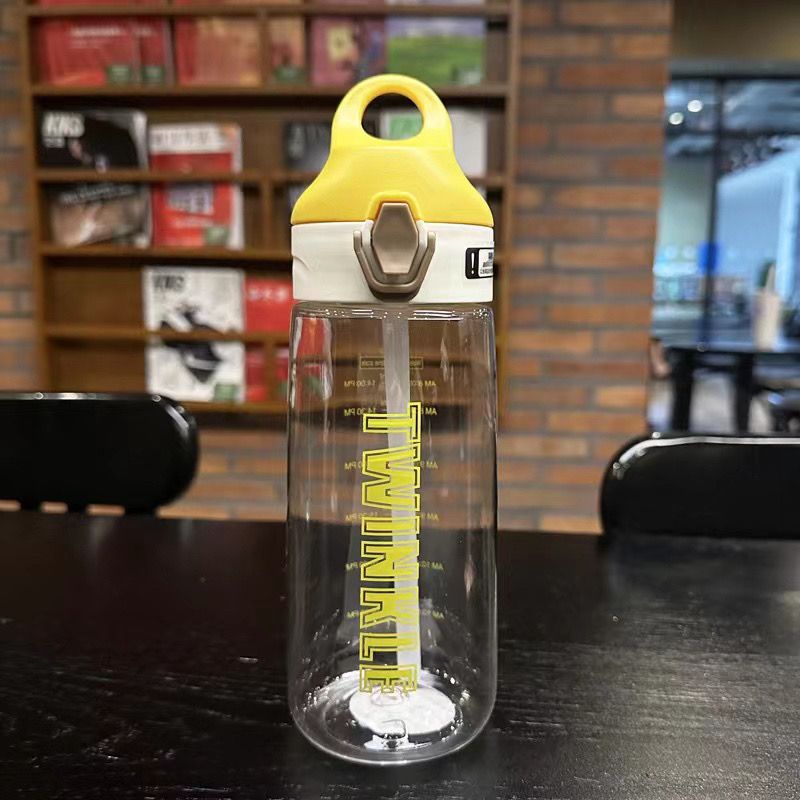 High appearance level, large capacity, lightweight and cute water cup, space cup, explosion-proof Korean 2023 new style water cup, fashionable outdoor undefined