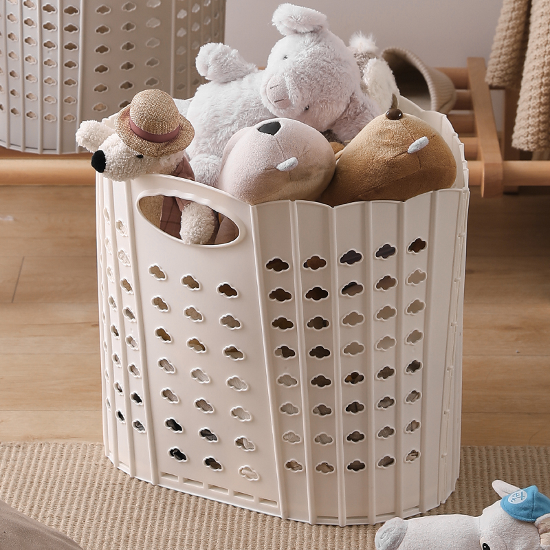 Net Red Folding Storage Basket, Multi-Function, Storage Basket, Sorting Box Specification drawing
