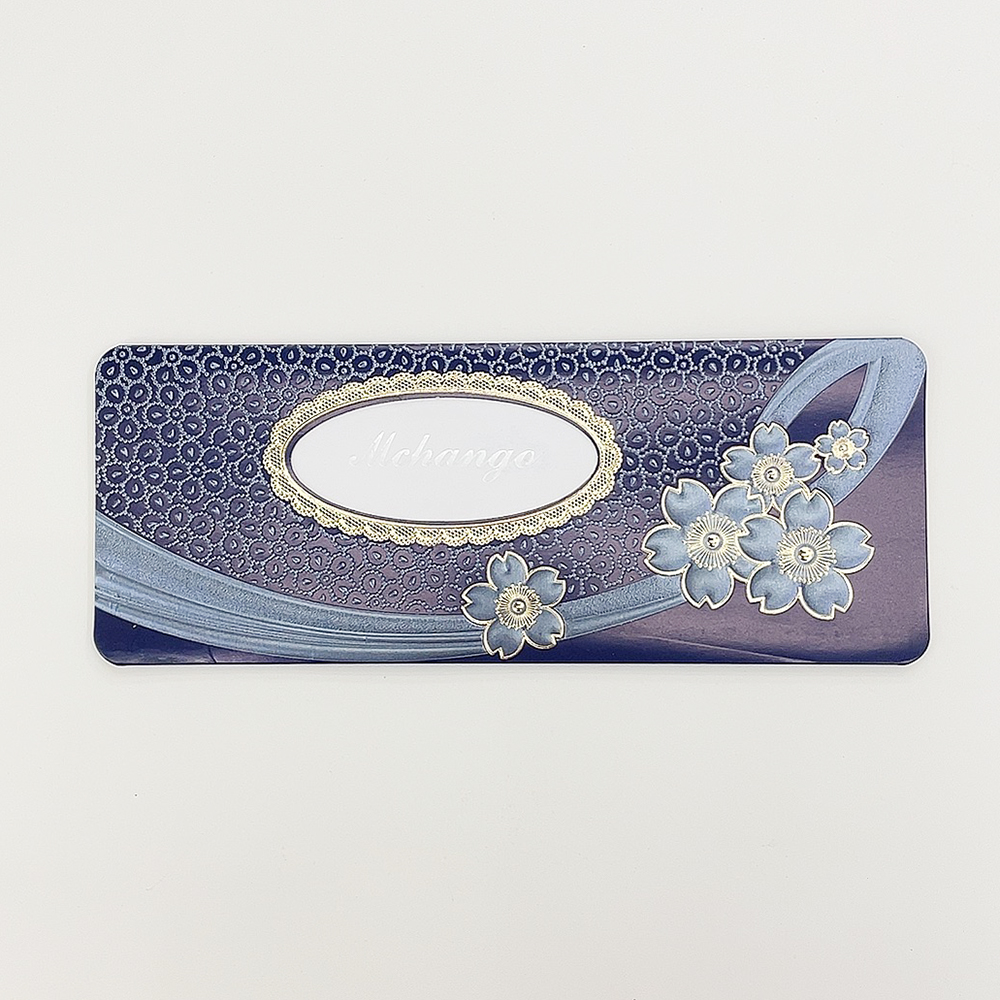 Custom high-grade flower letterpress hot stamping exquisite long wedding invitations banquet invitations conference invitations and other greeting card paper products production wholesale thumbnail