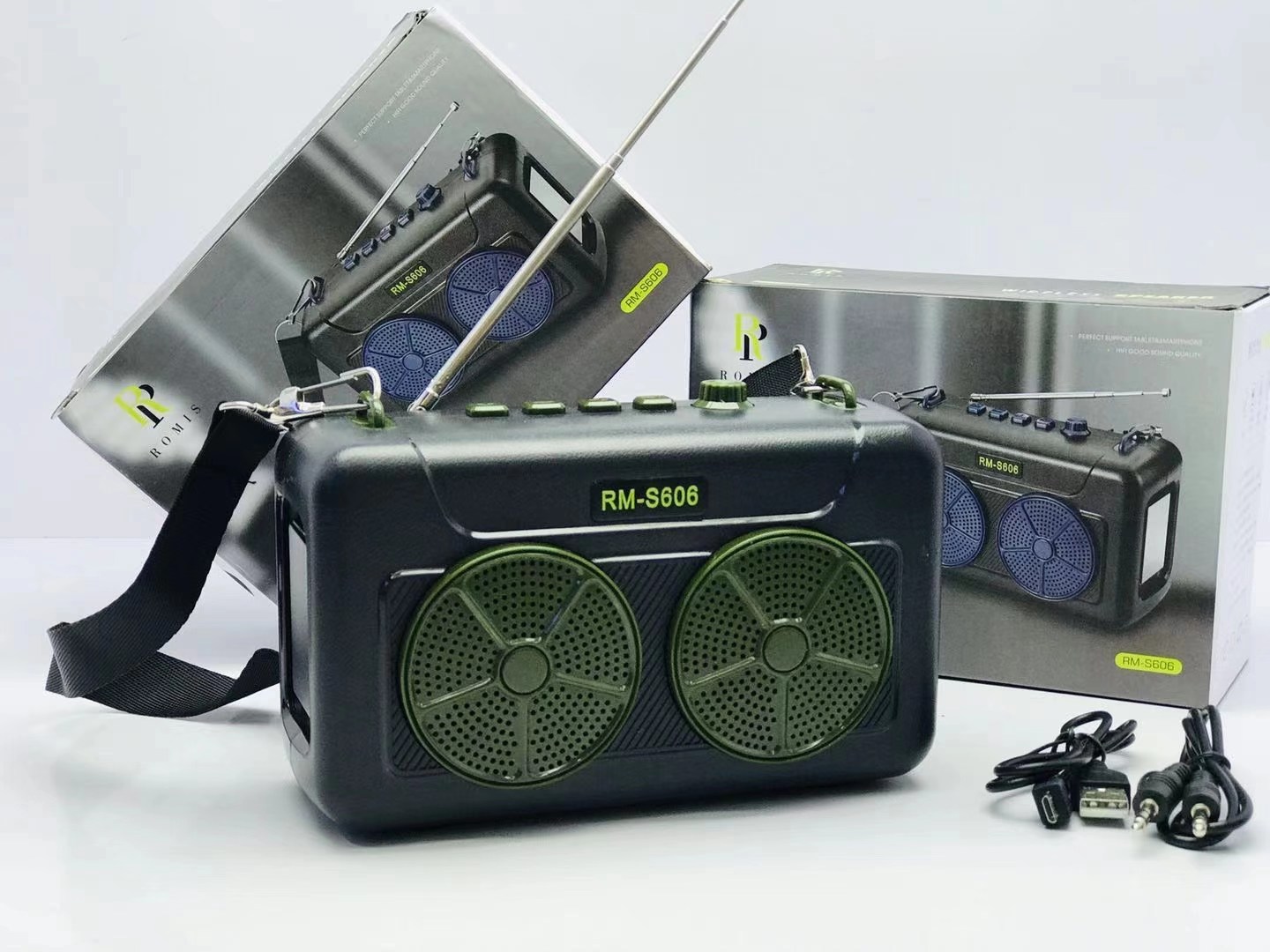 便携式蓝牙音箱/LC白底实物图