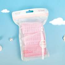 Bagged home large hair roll 3 pack styling Self-adhesive curling cylinder Fixed Roll Lazy Fluffy Roll figure-eight bangs"