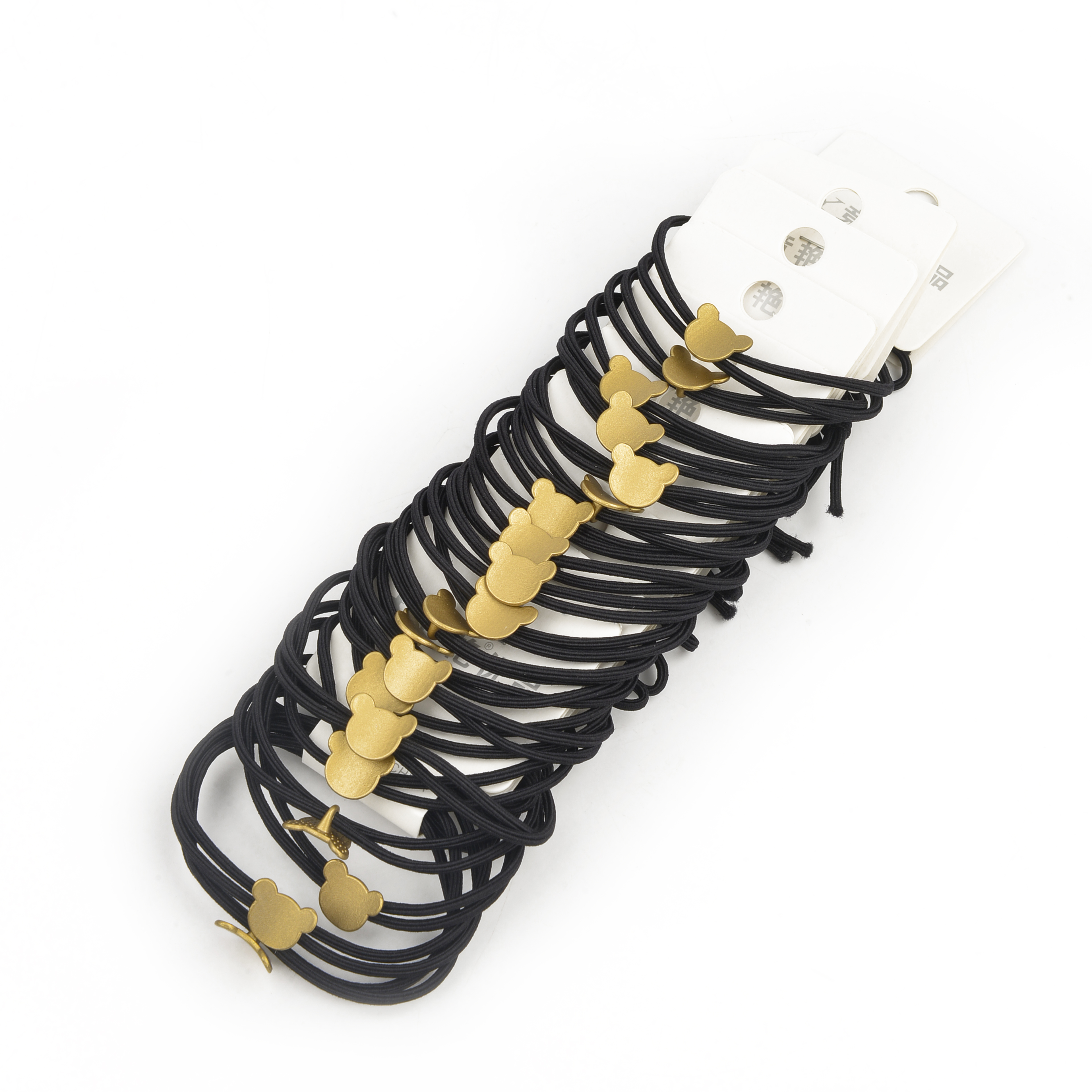 Korean Head Rope Basic Hair Rope Hair Circle Color Hyuna Hair Elastic Band Cute Simple - Specification drawing