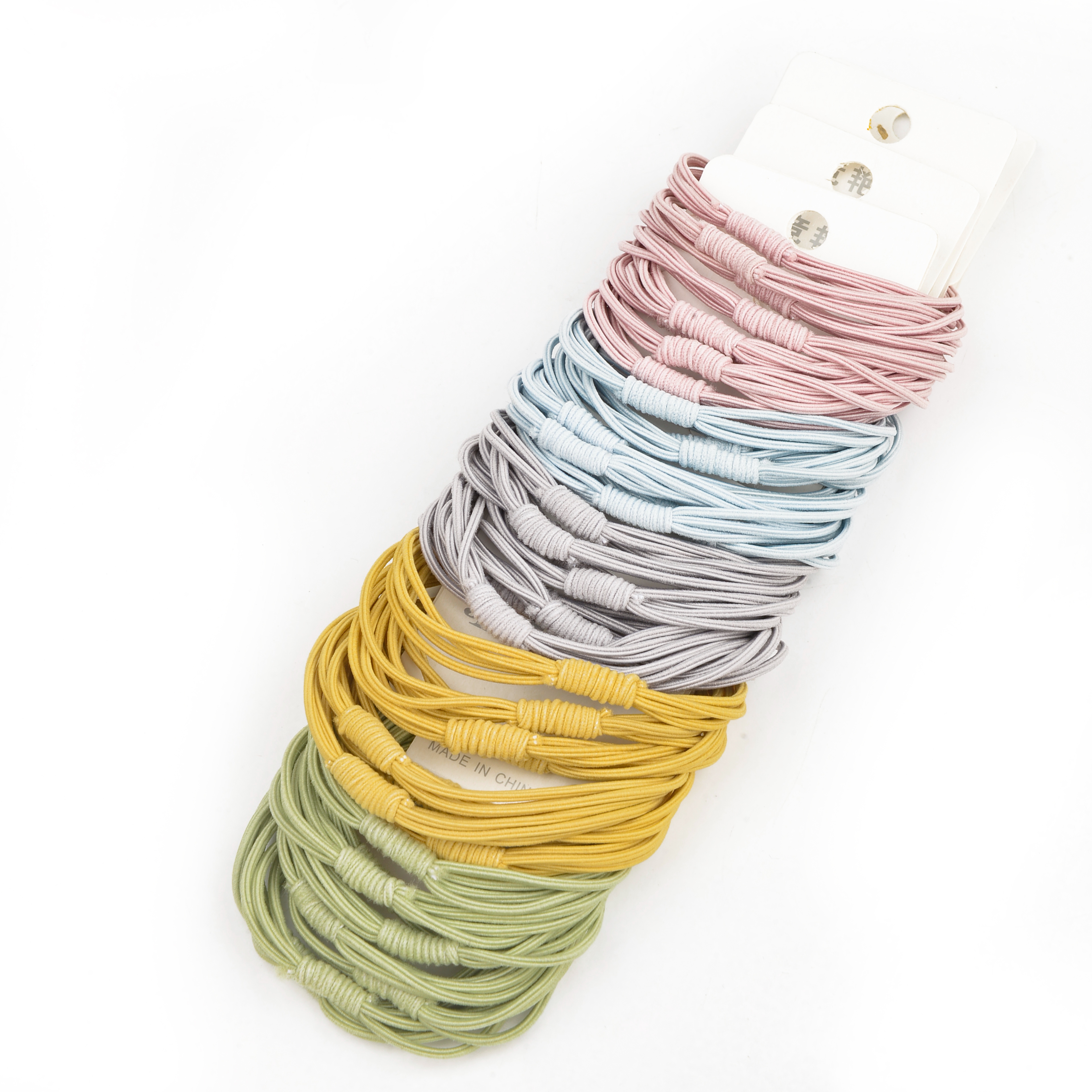 Korean Head Rope Basic Hair Rope Hair Circle Color Hyuna Style Hair 1 Rubber Band Cute Simple Specification drawing