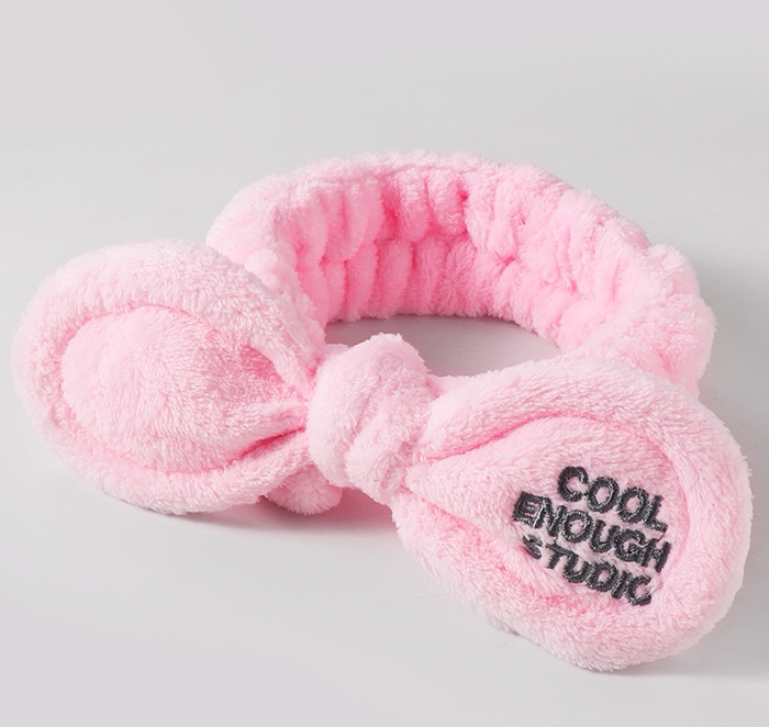 Embroidered Letter Headband Face Wash Wristband 9 Colors Item Picture