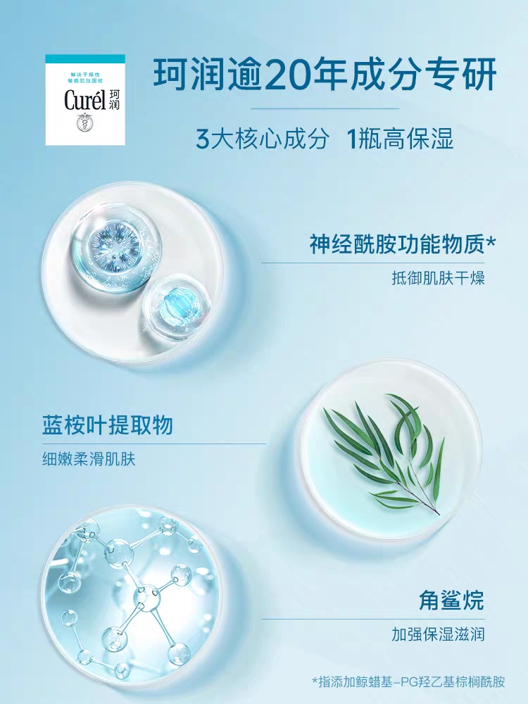 Curel Creme 40G Sensitive Skin Moisturizing Moisturizing Ceramide Care details Picture