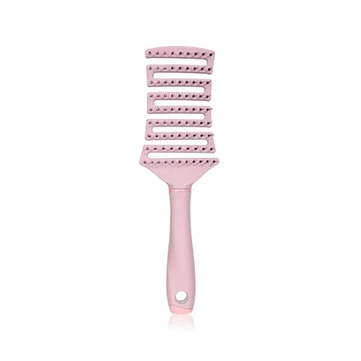 Manufacturers Direct Sales Hot New Nylon Rib Comb Hollow Hair Comb Aircraft Head Fluffy Arc Shape Comb