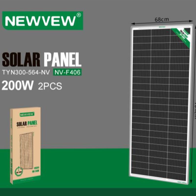 NEWVEW36V/200W单晶硅太阳能电池板 NV-F406图