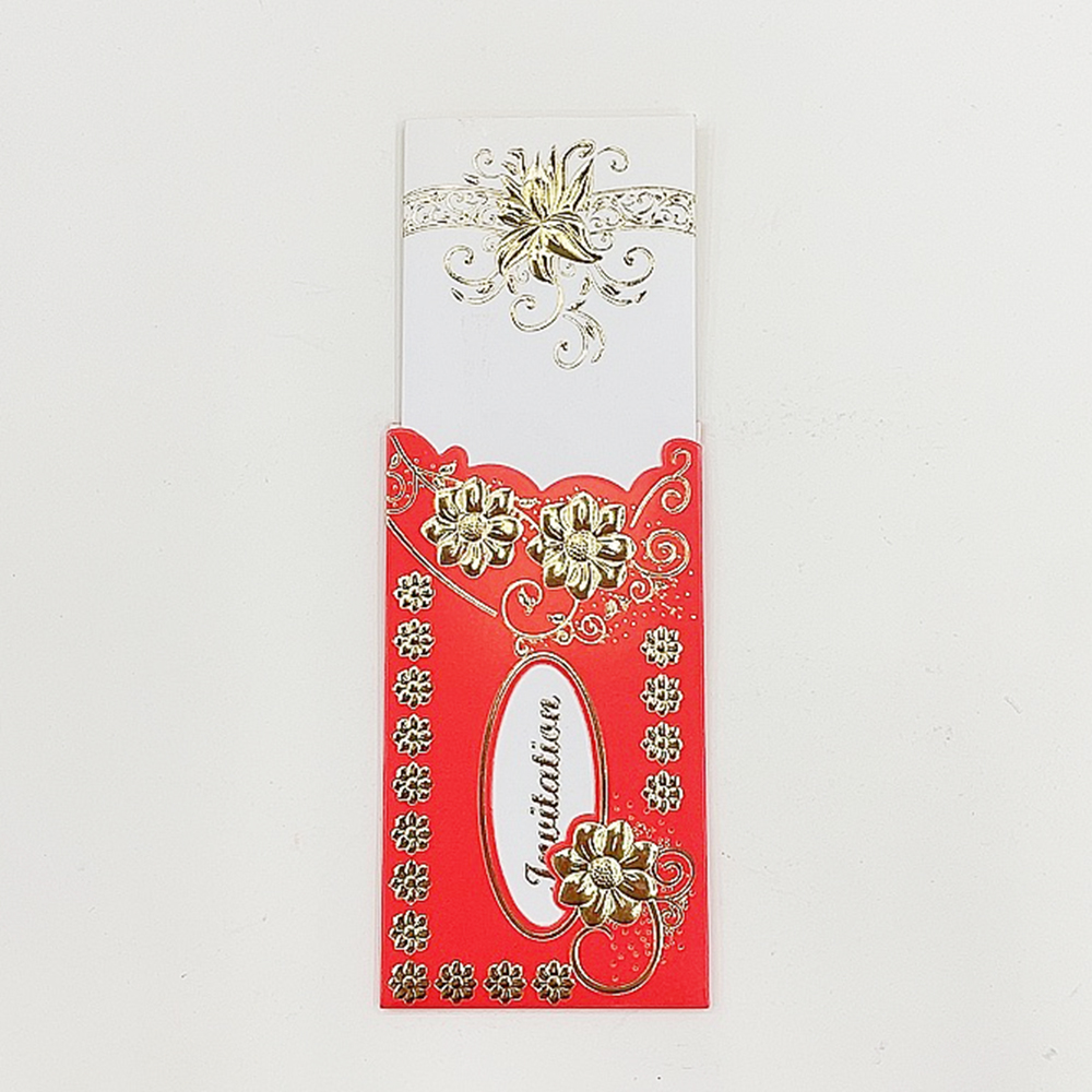 Foreign trade for flowers hot stamping card classic wedding invitation birthday thank you card banquet invitation letter factory direct wholesale