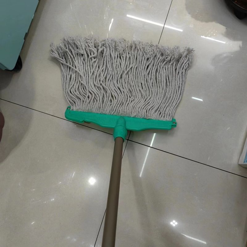 Household absorbent mop flat flat drag absorbent mop hand twist mop cotton thread wax mop clip fixed cleaning mop mop BLJ