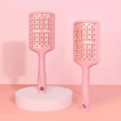 Fine Comb Preferred Pink Girls Air Bag Hair Comb Long Curly Hair Straight Hair Hair Comb Wholesale