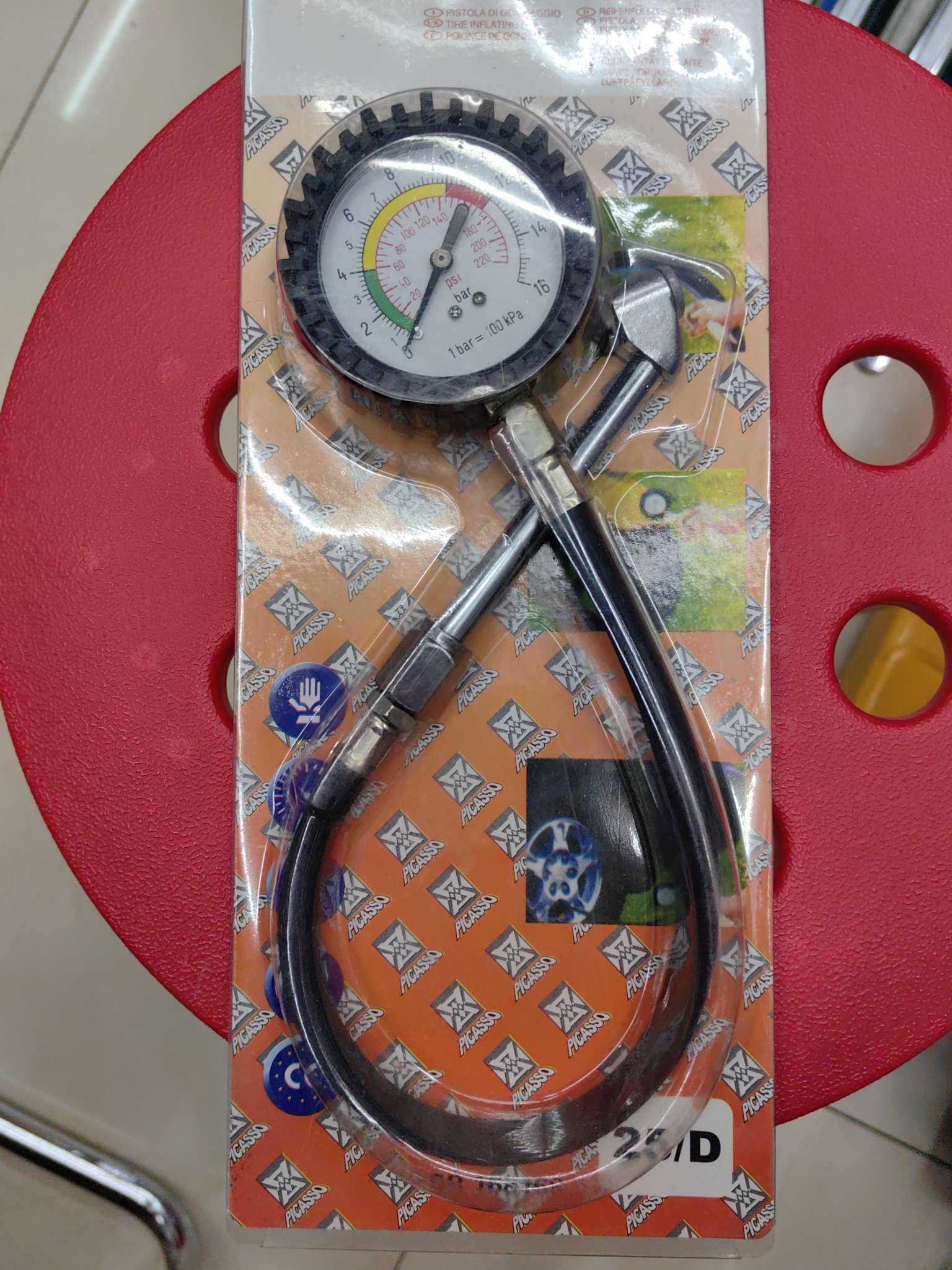 Hardware Accessories Barometer Tire Pressure Gauge details Picture