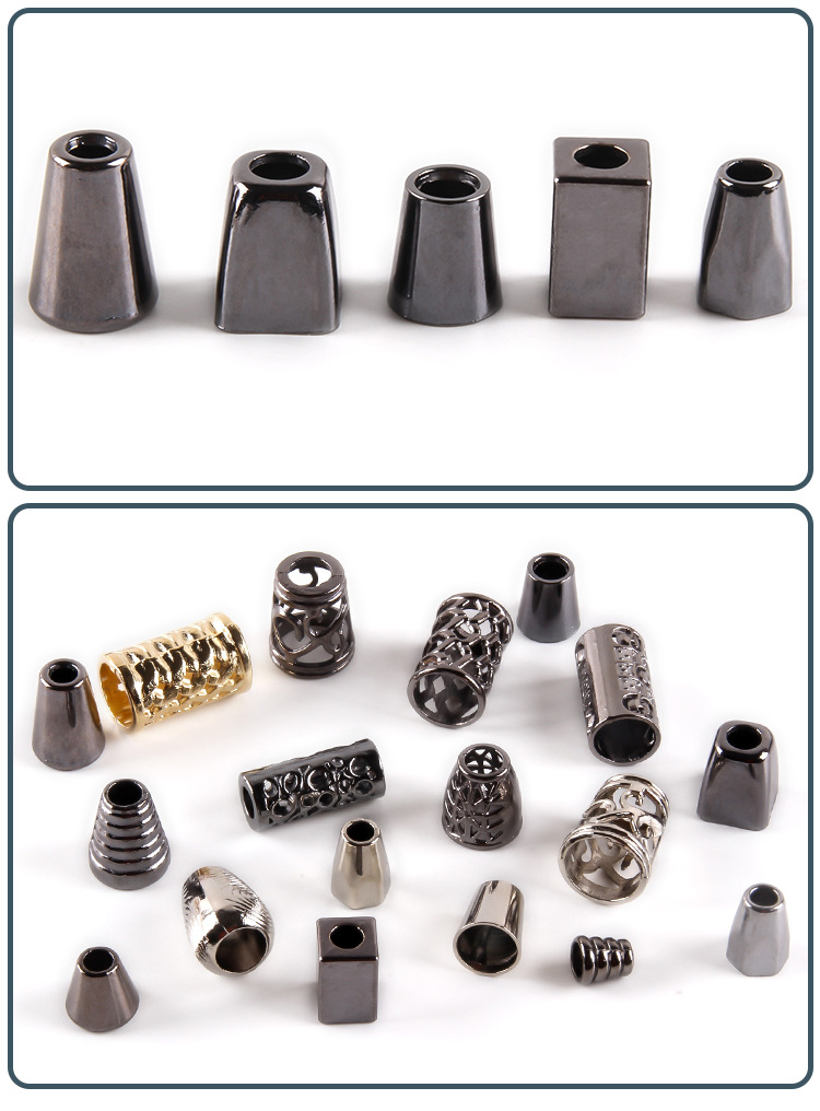 高档金属吊钟收紧止绳松紧调节定绳扣裤子防滑羽绒服合金锁扣配件详情8