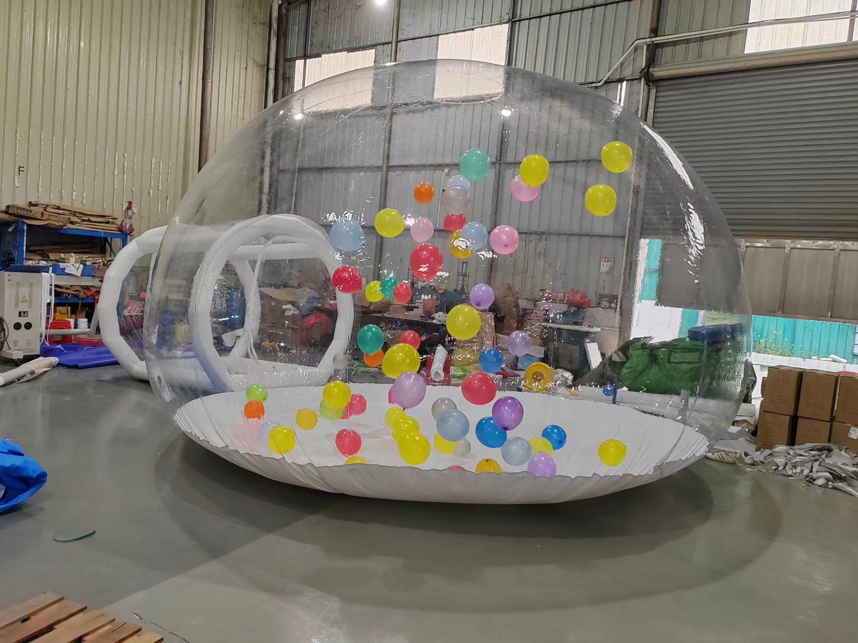 Factory Direct Supply, Cross-Border Export, Outdoor Open-Air Bubble Houses, Popular Check-In Transparent Tents, Bubble Houses, Inflatable Models, Foreign Trade Export, Outdoor Popular Large Inflatable Transparent Bubble Houses With Balloons, Hotel And Restaurant Advertising And Promotion, And Visual Merchandising