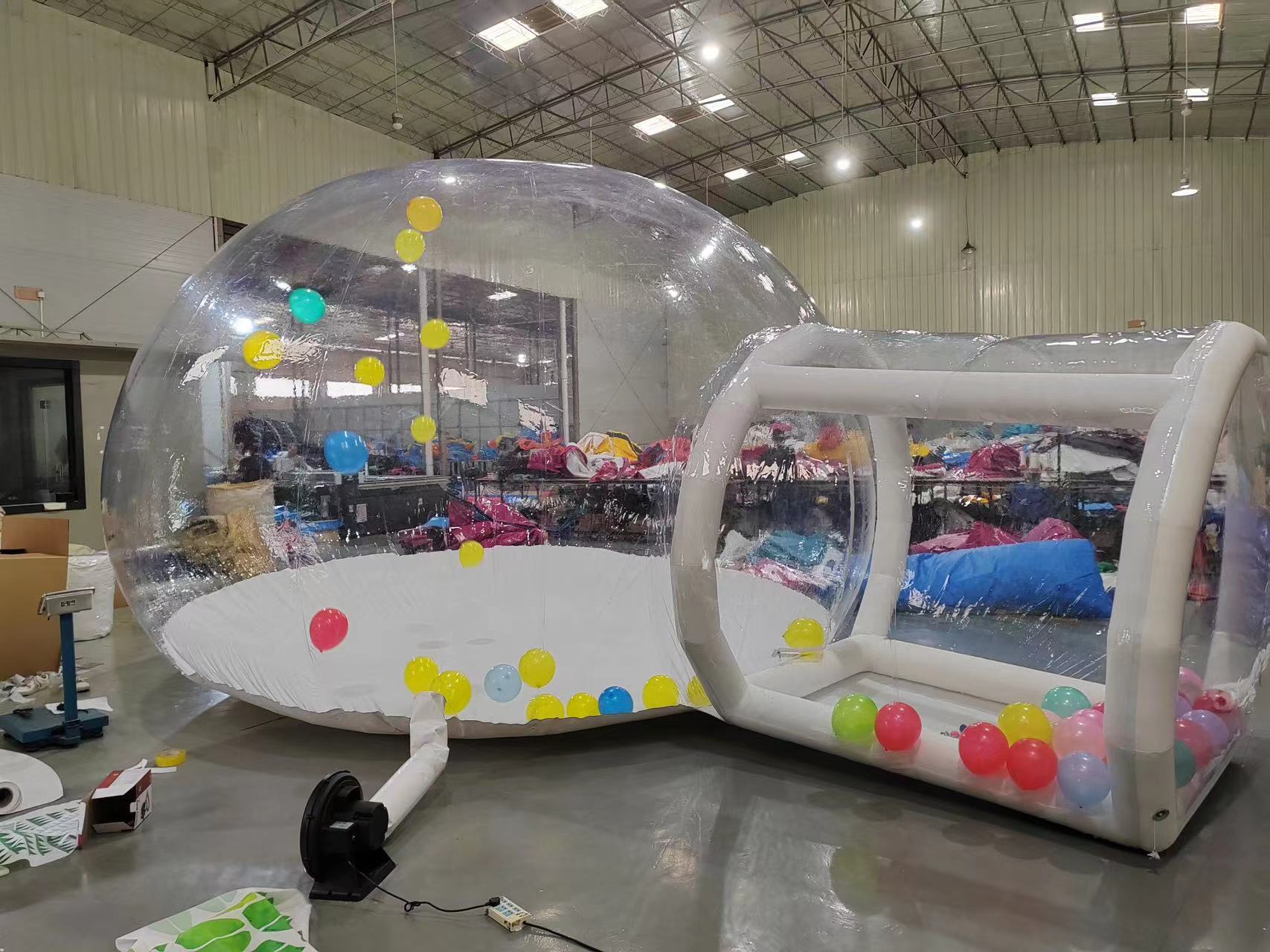 Factory Direct Supply, Cross-Border Export, Outdoor Open-Air Bubble Houses, Popular Check-In Transparent Tents, Bubble Houses, Inflatable Models, Foreign Trade Export, Outdoor Popular Large Inflatable Transparent Bubble Houses With Balloons, Hotel And Restaurant Advertising And Promotion, And Visual Merchandising details Picture
