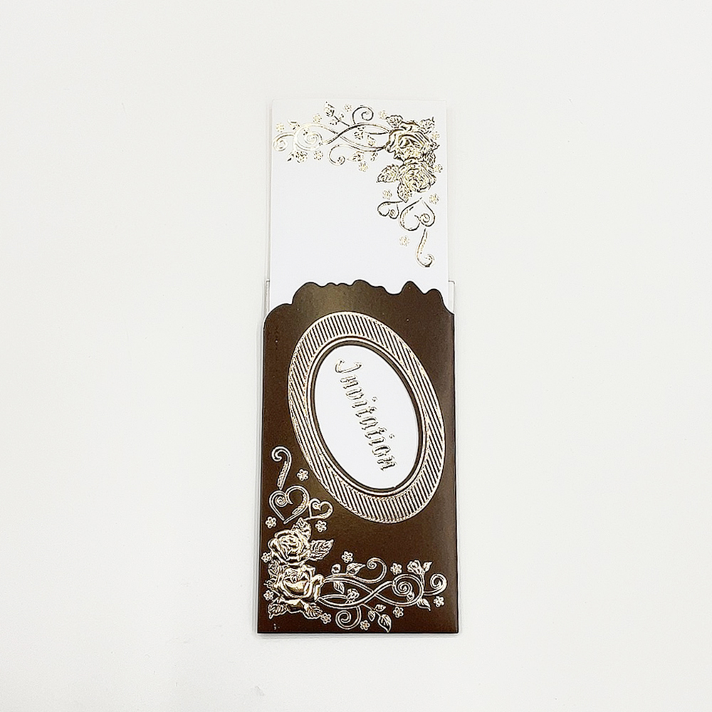 European flowers hot stamping wedding invitations banquet invitations meeting invitations thank greeting card manufacturers direct wholesale